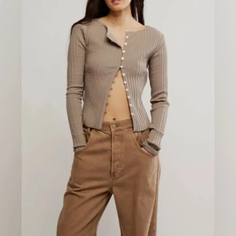 Free People Tilly Long Sleeve in Fallen Rock Size Medium